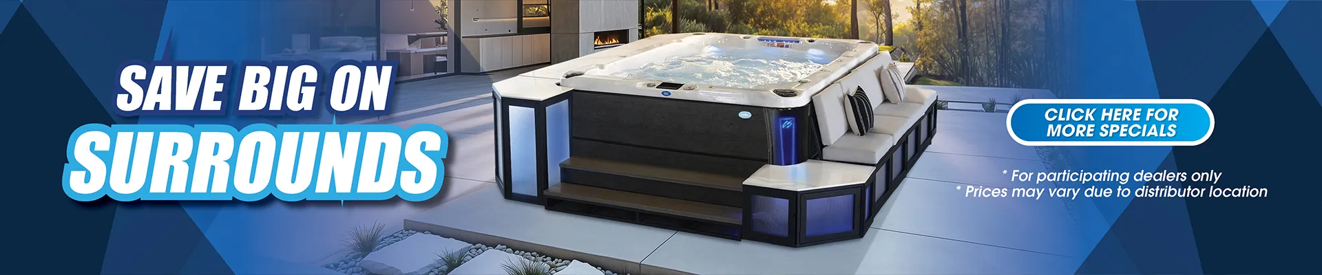 Calspas hot tub being used in a family setting - Bellevue